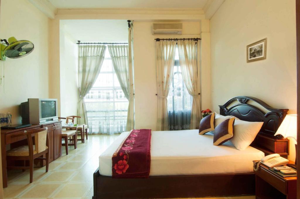 Ha Binh Hotel & Motel Da Nang Bagian luar foto