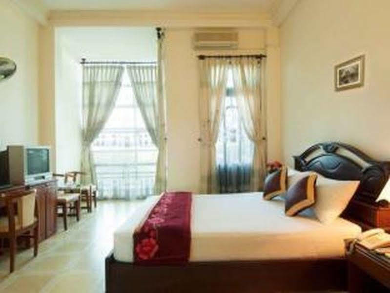 Ha Binh Hotel & Motel Da Nang Bagian luar foto